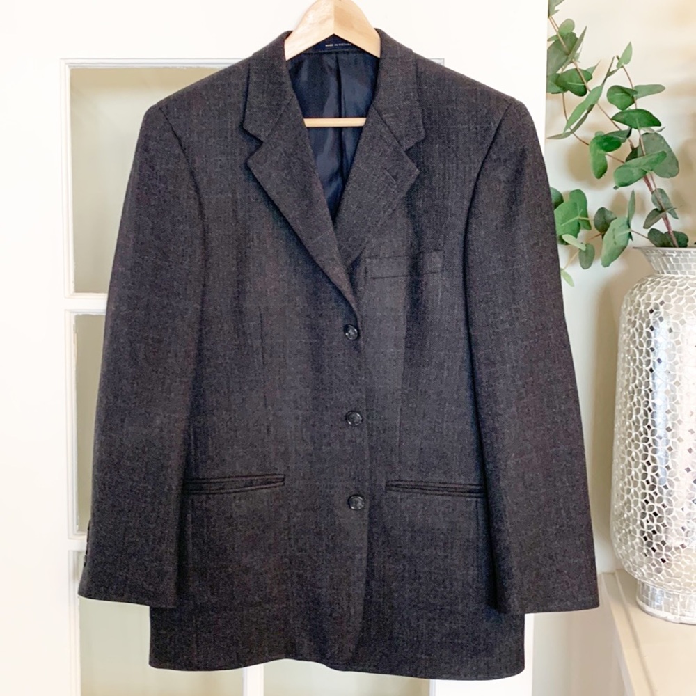 Macy’s Club Room Men’s Dark Gray Sports Coat (Size 40R)